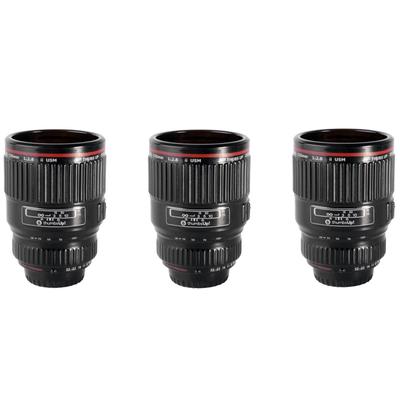 Click to get Camera Lens Shot Glasses  Set of 3