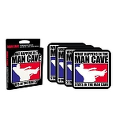 Click to get Man Cave 4 piece Coaster Set