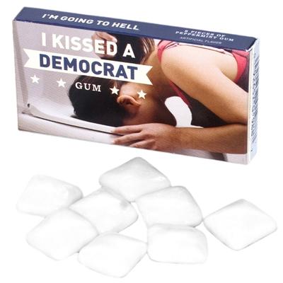 Click to get I Kissed a Democrat Gum