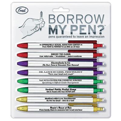 Click to get Pen with Prank Logos