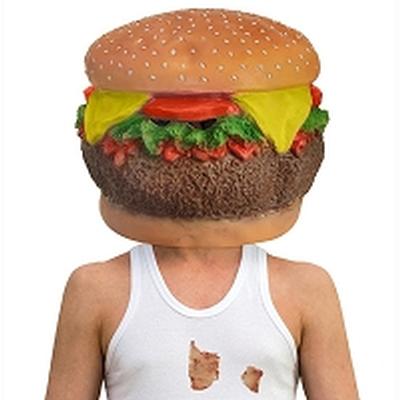 Click to get Cheeseburger Head Mask