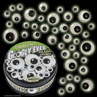 Click to get Emergency Glow in the Dark Googly Eyes