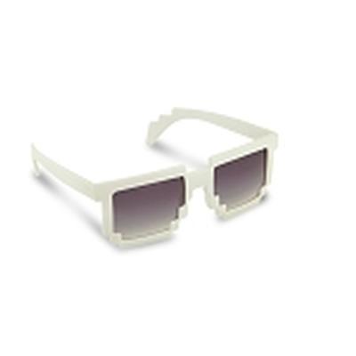 Click to get 8 Bit Glasses White