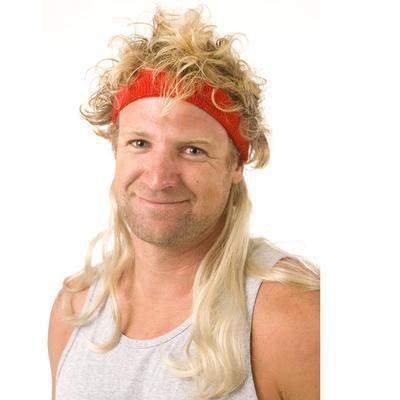 Click to get Instant Mullet w Headband Widow Maker